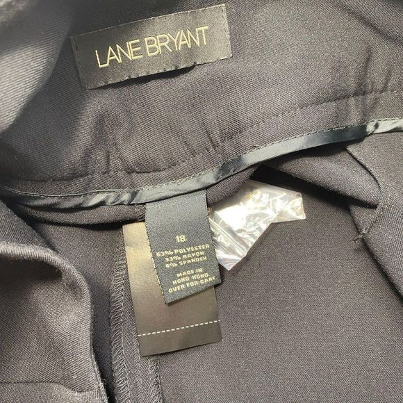 LANE BRYANT Gaucho Wide Leg Cropped Pant NWT - Picture 5 of 5